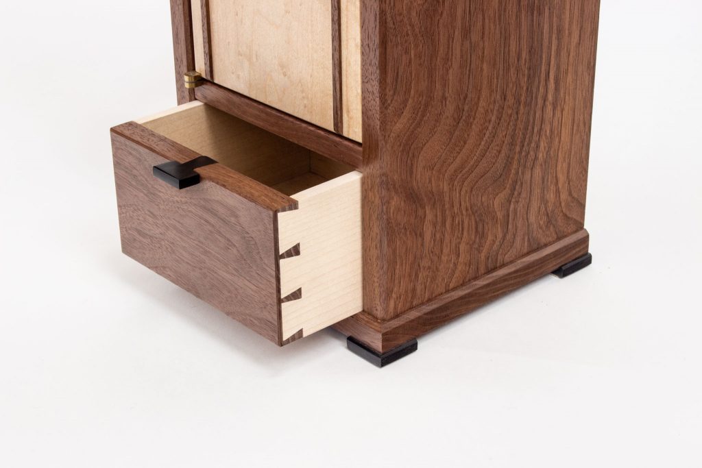 Culley Walnut Jewelry Cab